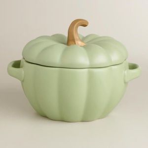 World Market Ceramic Pumpkin Baker
